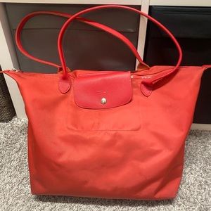 Longchamp Tote Bag - Red